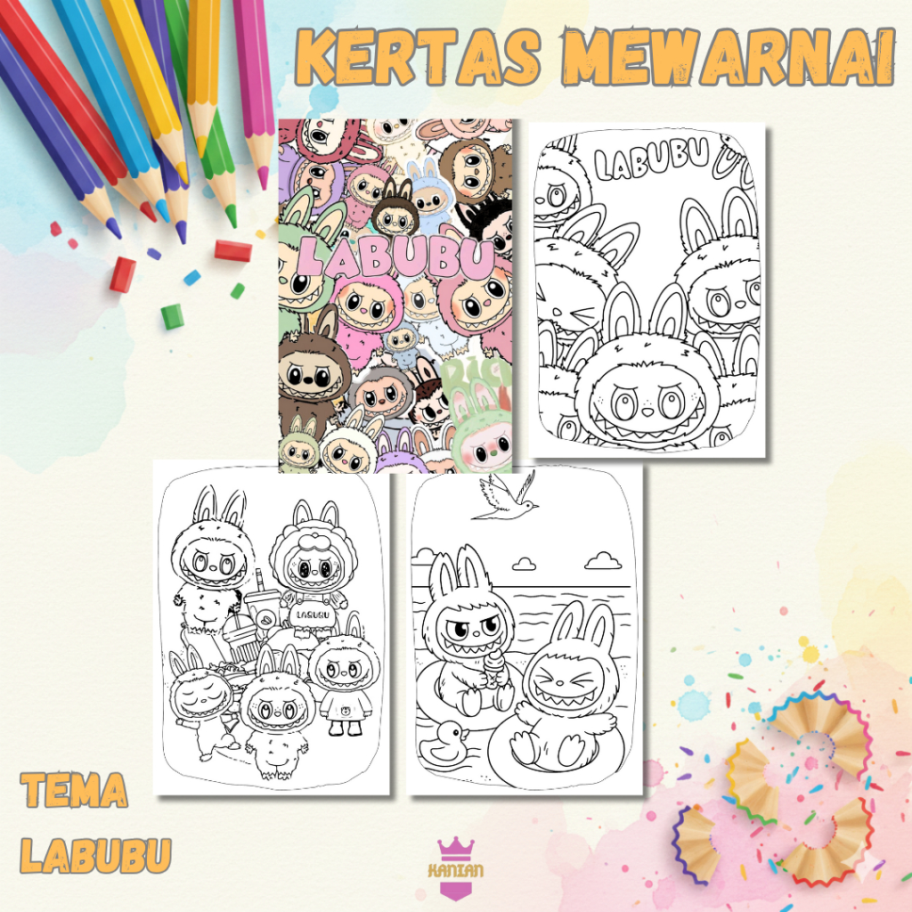 Jual Labubu 2D Art Terlengkap & Harga Terbaru April 2026 | Shopee Indonesia