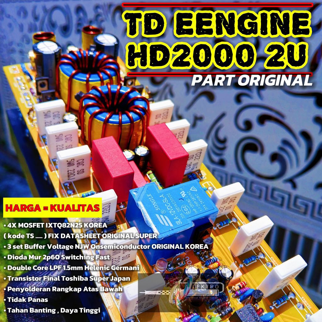 Jual Driver Amp TD CLASS E- ENGINE HD2000 | EENGINE 2U Tracking Digital ...