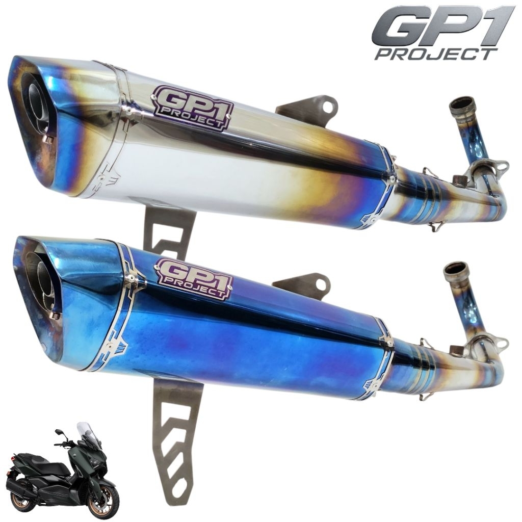 Jual GP1 SHARK SS Fullsystem Yamaha XMAX 250 300 OLD NEW CONNECTED ...