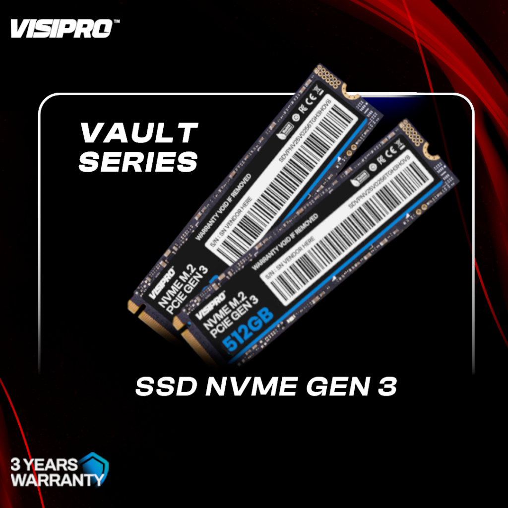 Jual SSD M.2 NVMe GEN 3 VISIPRO VAULT SERIES 256GB/512GB (GARANSI RESMI ...