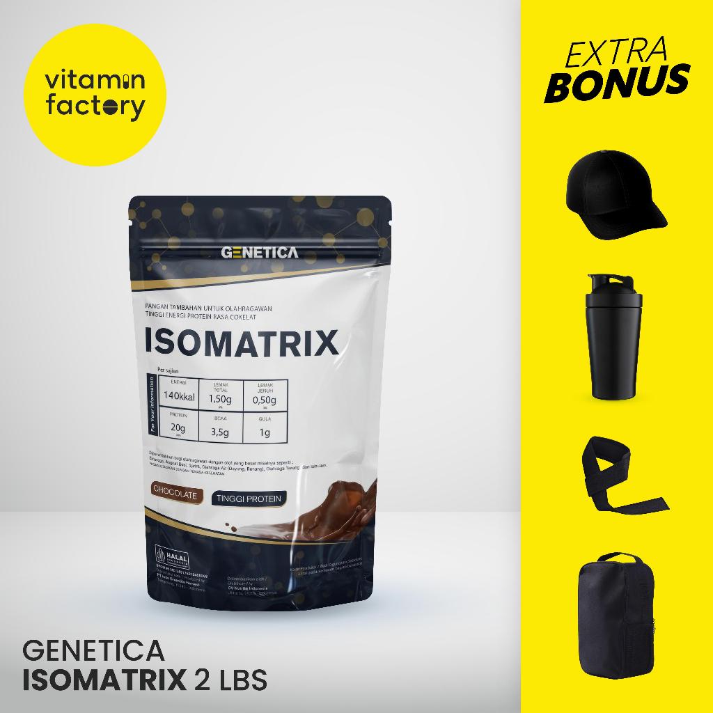 Jual Genetica Isomatrix 2 Lbs Whey Protein Isolate | Shopee Indonesia