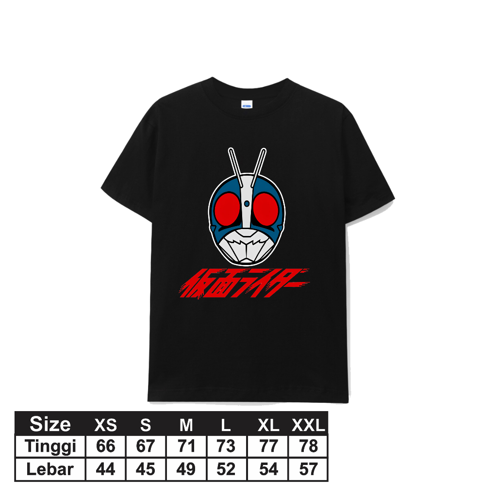 Jual Kaos Kamen Rider RX Bio Original Design | Kaos Tokusatsu Jepang ...