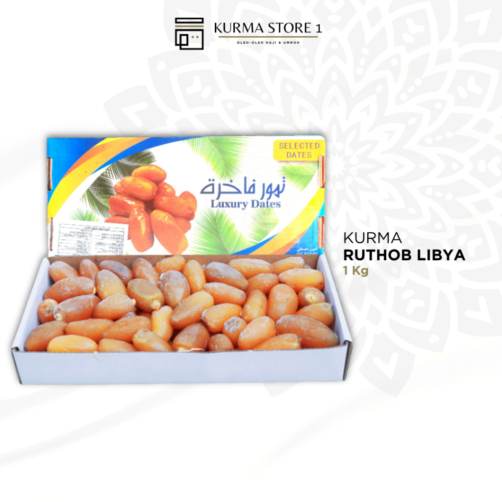 Jual Kurma Ruthob Libya 1kg Setengah Matang Super Premium Luxury Dates ...