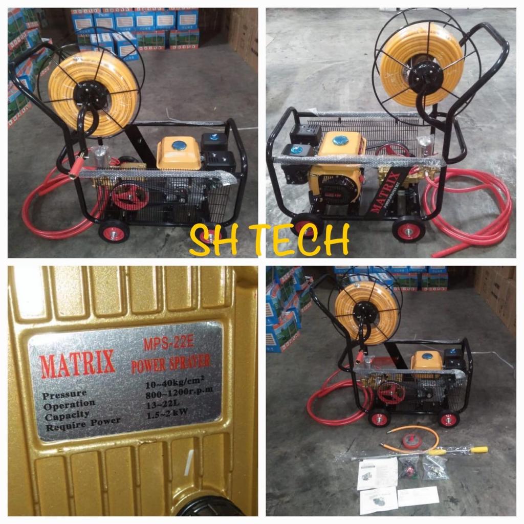 Jual Mesin Power Sprayer Jet Cleaner MATRIX SET SELANG MPS-22E MPS-30E ...