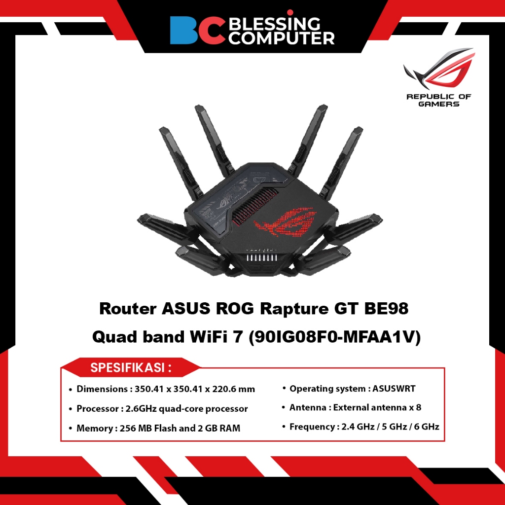 jual-router-asus-rog-rapture-gt-be98-quad-band-wifi-7-90ig08f0-mfaa1v