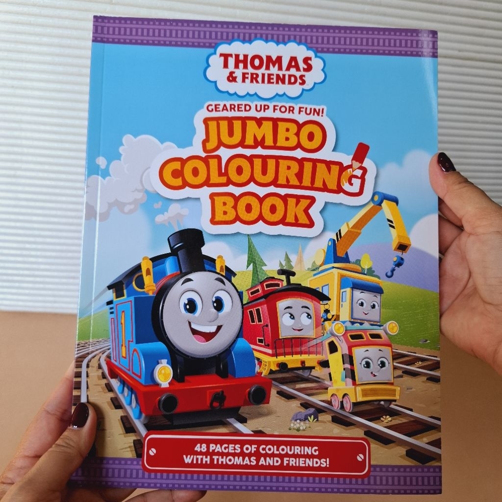 Jual BIG BAD WOLF BOOKS THOMAS & FRIENDS : GEARED UP FOR FUN! JUMBO ...