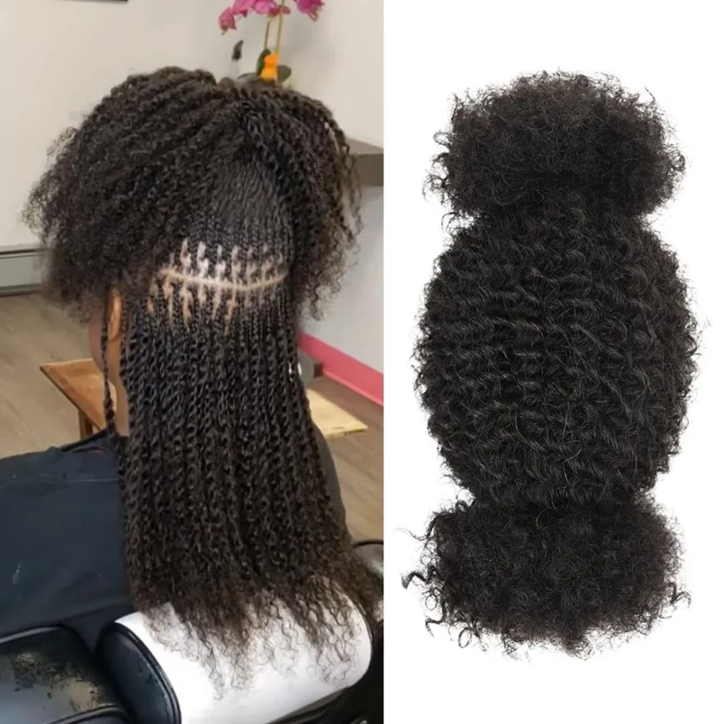 Jual REHANA HAIR Afro Hair Extension Rambut Sambung Afro Rambut Ikat ...