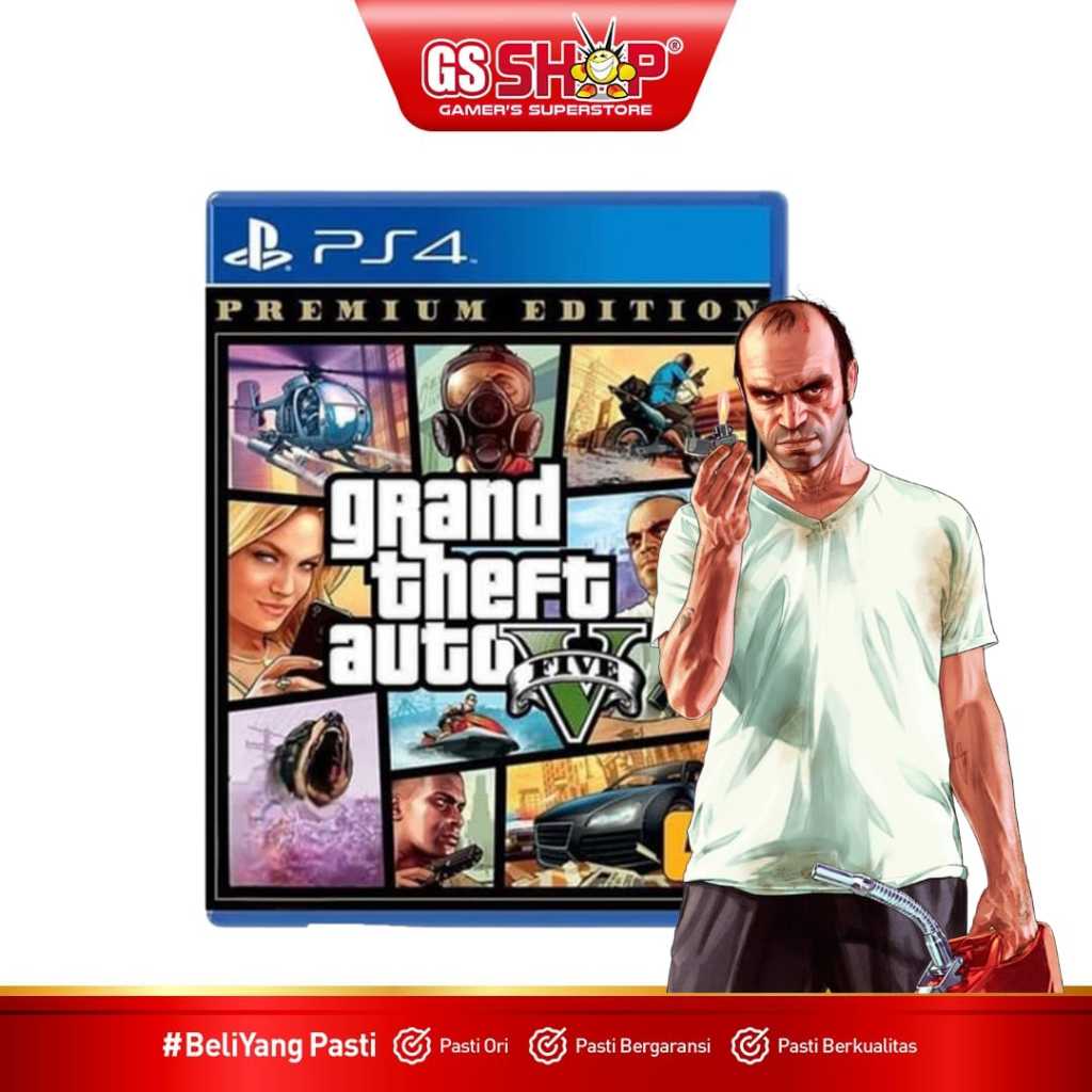 Jual PS4 GTA V Premium Edition / Grand Theft Auto V (R2) | Shopee Indonesia