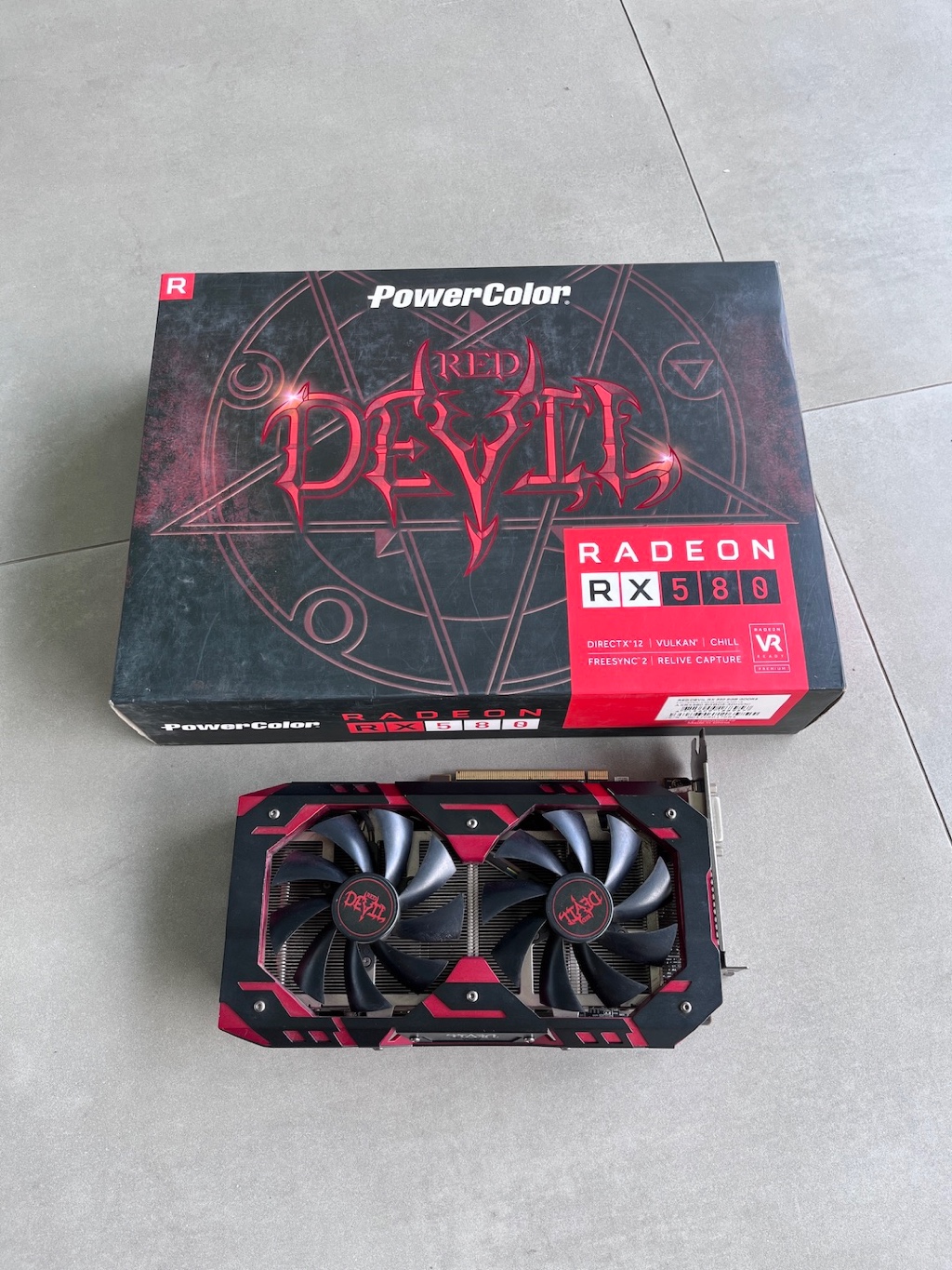 Jual VGA RX 580 8Gb Red Devil Powercolor | Shopee Indonesia