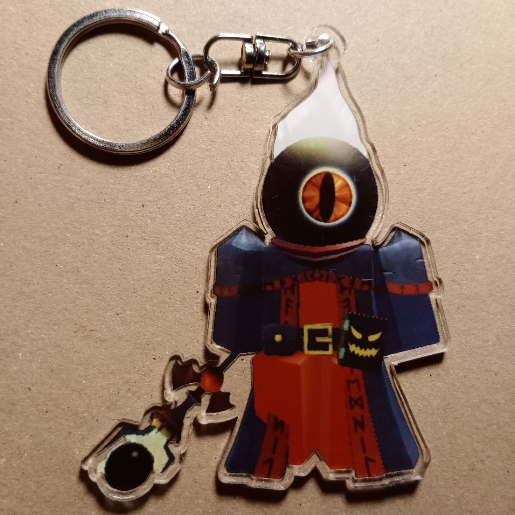 Jual ganci DUSEKKAR CATSEYE Forsaken keychain gantungan kunci Cats eye ...