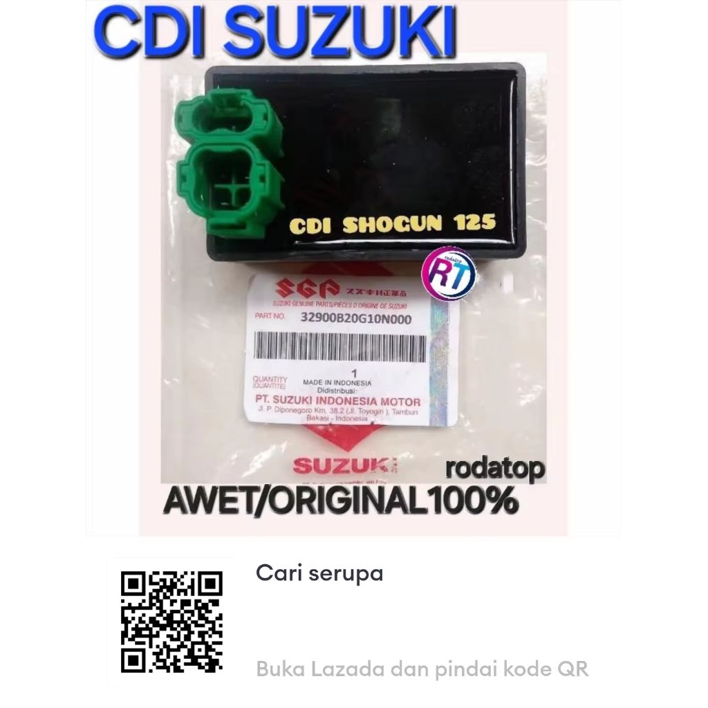 Jual CDI KODE SHOGUN 125 SUZUKI UNTUK MOTOR SHOGUN 125 SHOGUN 125 SP ...