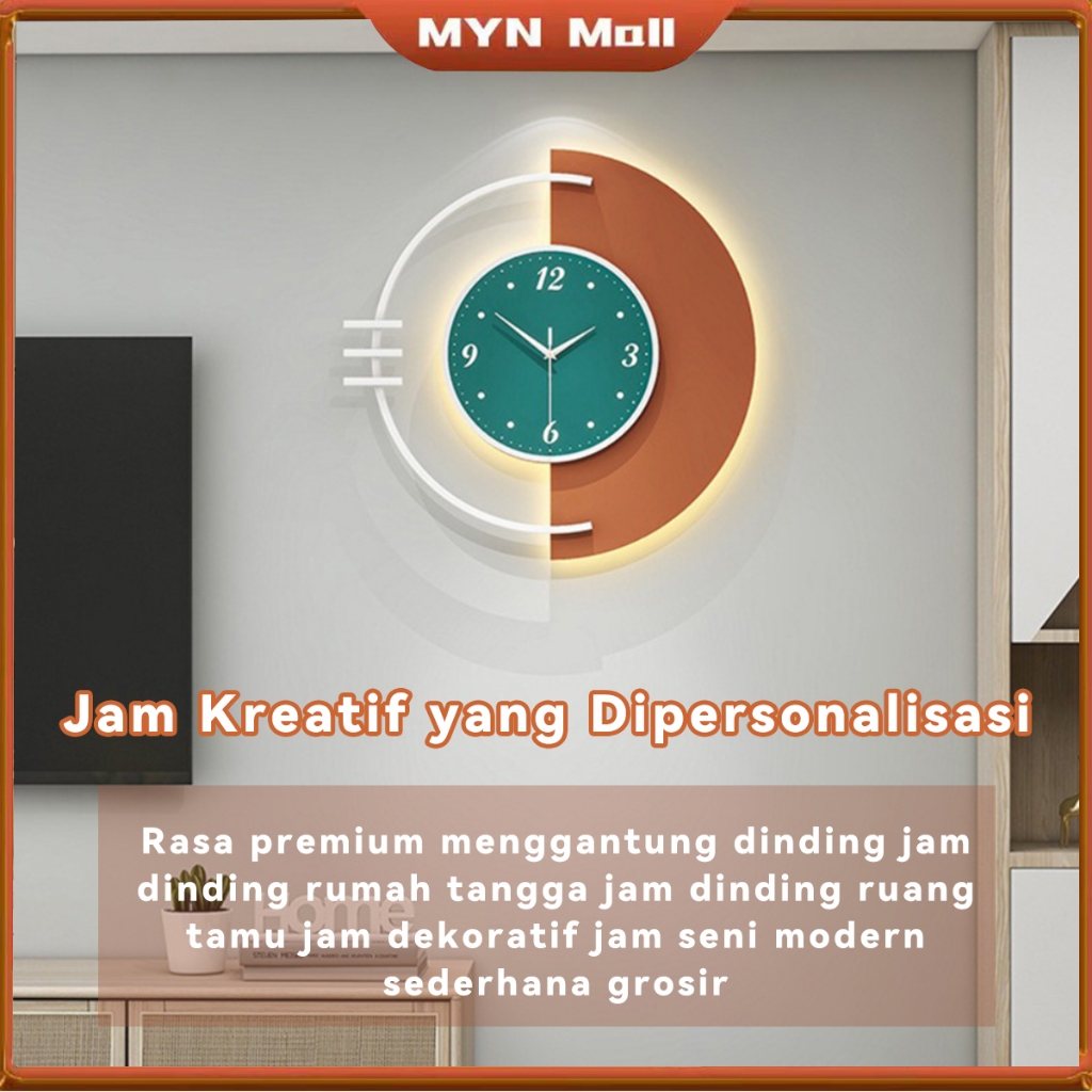 Jual Jam Dinding Ruang Tamu Kamar Tidur | Jam Dinding Unik | Jam ...