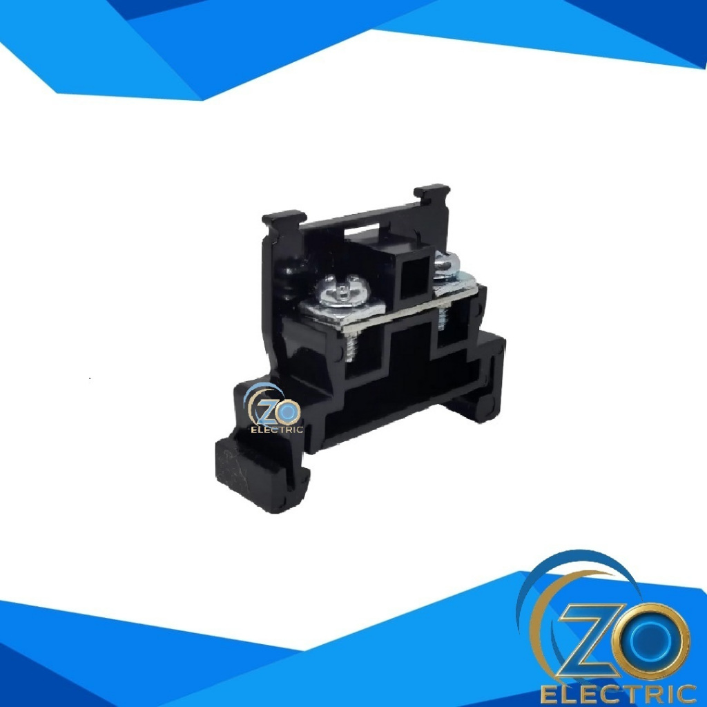 Jual Terminal Block CBR-20 20A Warna Hitam Din Rail | Shopee Indonesia