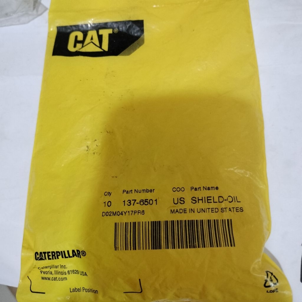 Jual 137-6501 / 1376501 SHIELD OIL (ORI CAT) | Shopee Indonesia