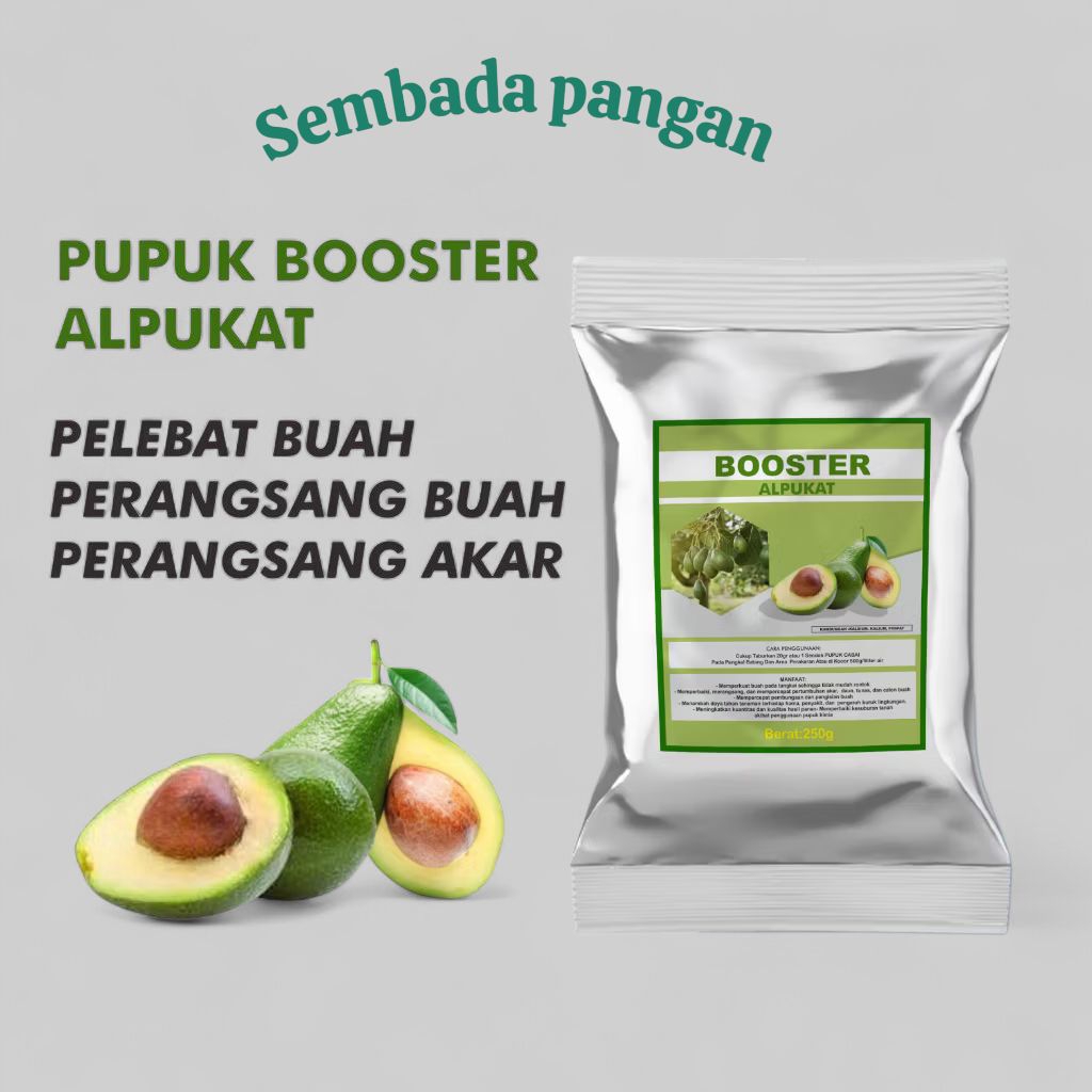 Jual Booster buah Alpukat 250gram pupuk nutrisi tanaman | Shopee Indonesia