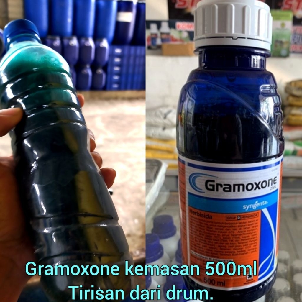 Jual obat rumput gramoxone kemasan 500ml.tirisan dr drum.ampuh membasmi ...