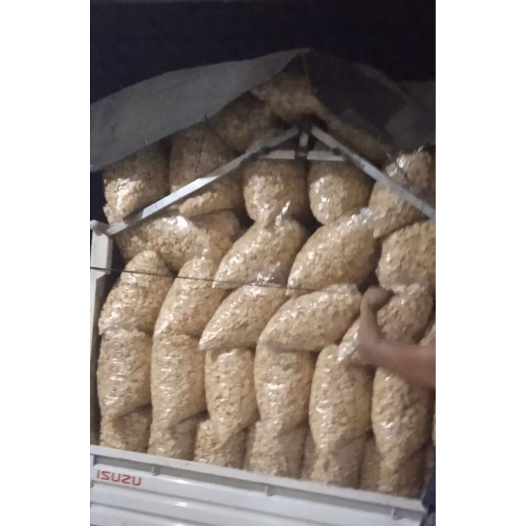 Jual Emping Melinjo Utami Crunchy Rasa Asin Bawang kemasan 2,5Kg @ball ...