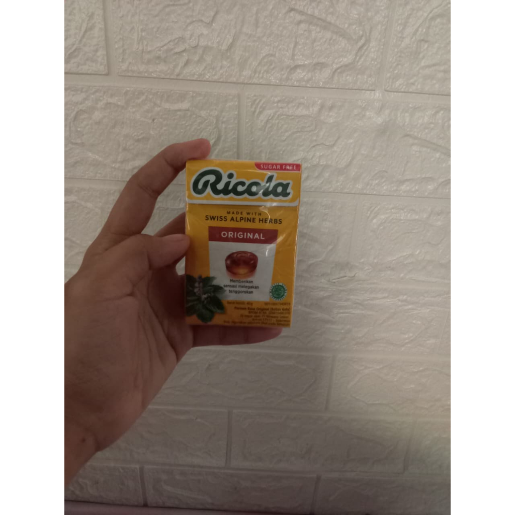 Jual Ricola Swiss Alpine Herbs Original 40g | Shopee Indonesia