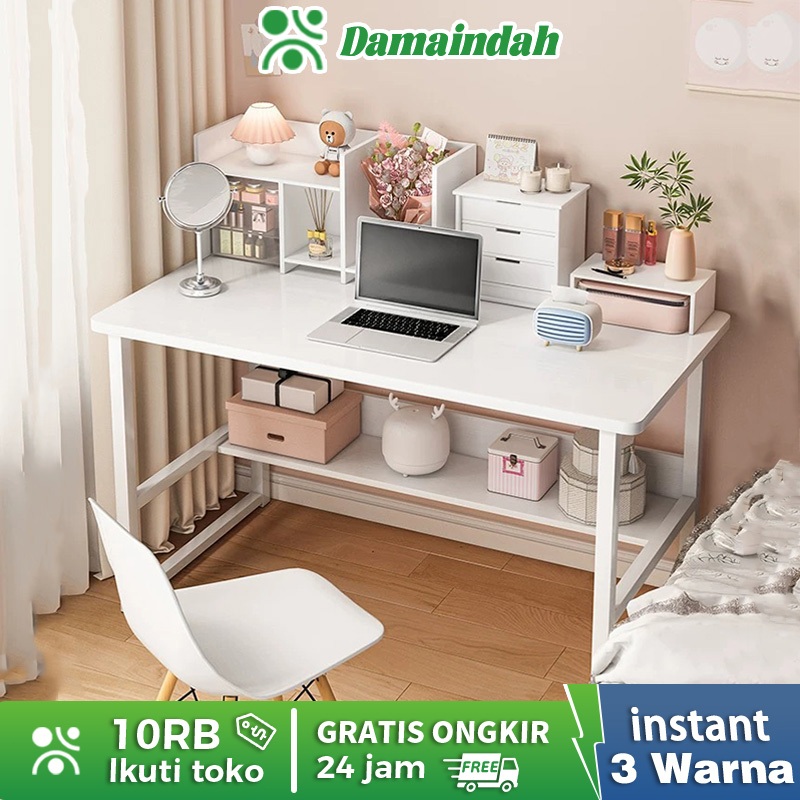 Jual Damaindah Meja Belajar Meja Kantor Minimalis Meja Komputer Meja ...