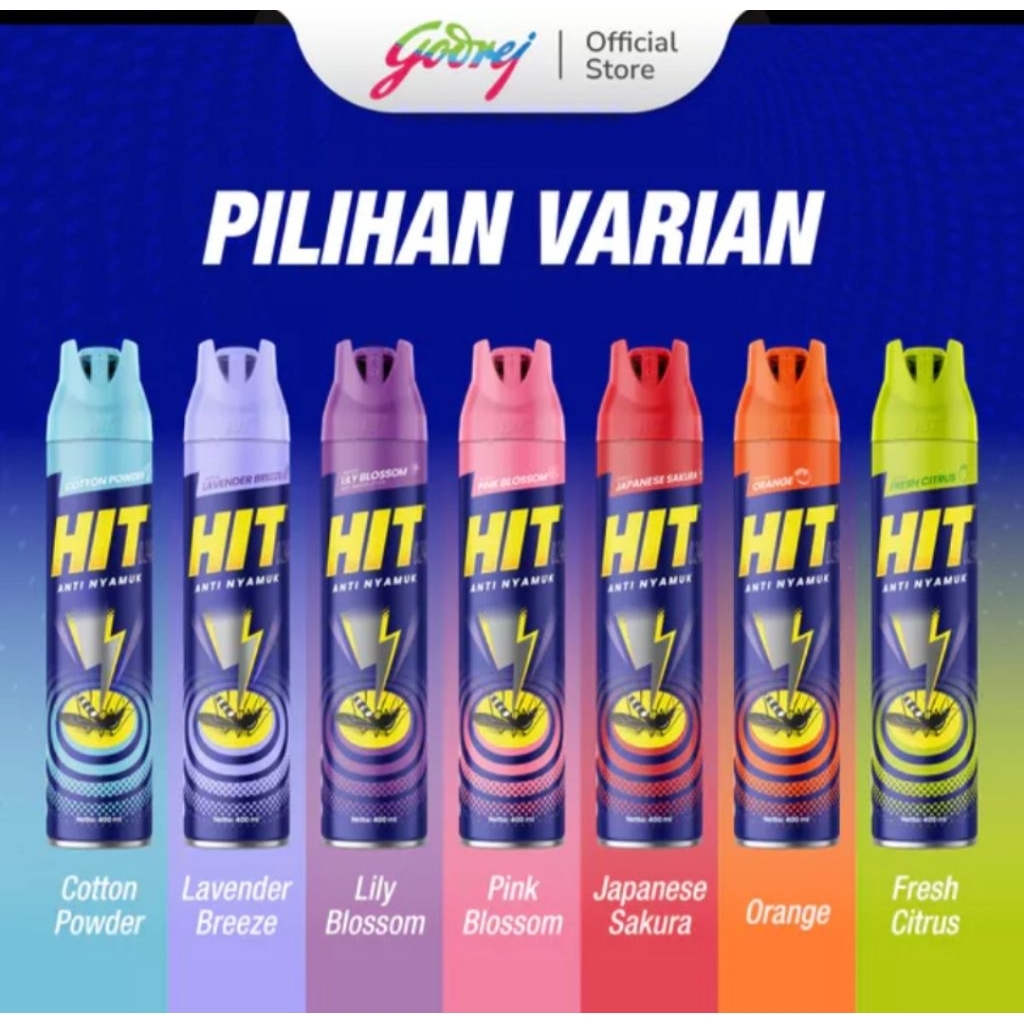 Jual HIT Aerosol 600ml - HIT Semprot Anti Nyamuk | Hit Obat Nyamuk ...