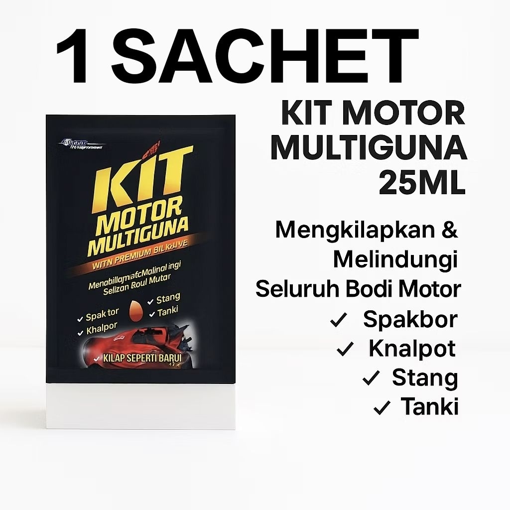 Jual KIT MOTOR MULTIGUNA WITH PREMIUM SILICONE + UV GUARD SERBAGUNA ...