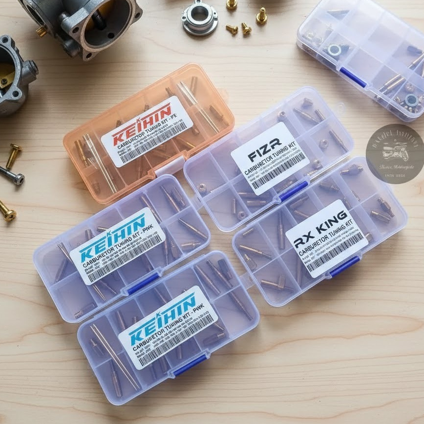 Jual SPUYER FIZ R SET FORCE 1 PILOT JET MAIN JET RX KING 2T CARBURETOR ...