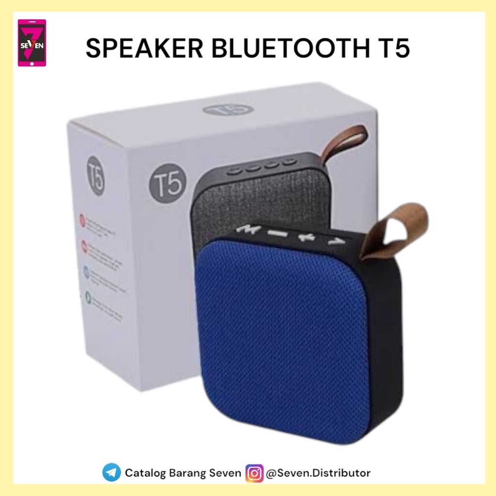 Jual SPEAKER BLUETOOTH T5 MINI MEGA BASS MUSIK BOX | Shopee Indonesia