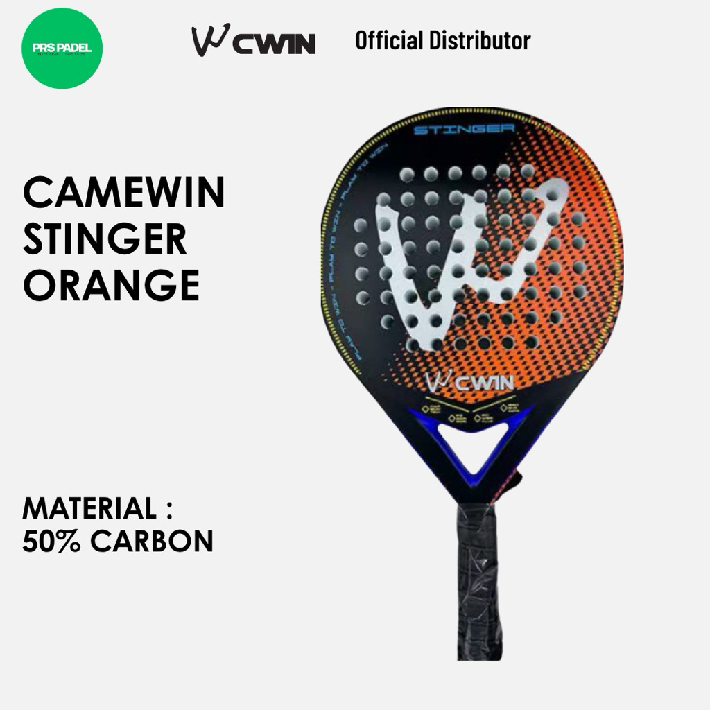 Jual Camewin STINGER - Raket Padel / Racket Original - Orange | Shopee ...