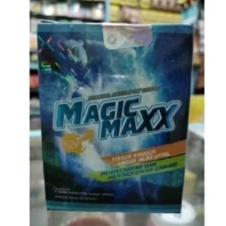 Jual TISSUE SUPER MAGIC MEN BIRU MAXX 1 KOTAK TISUE POWER MEJIK TISU ...