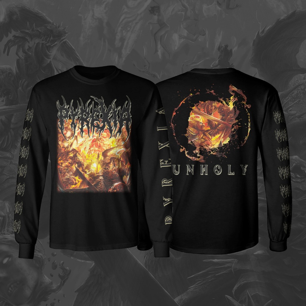 Jual ORIGINAL LONGSLEEVE PYREXIA - Unholy (Released by Official Band ...