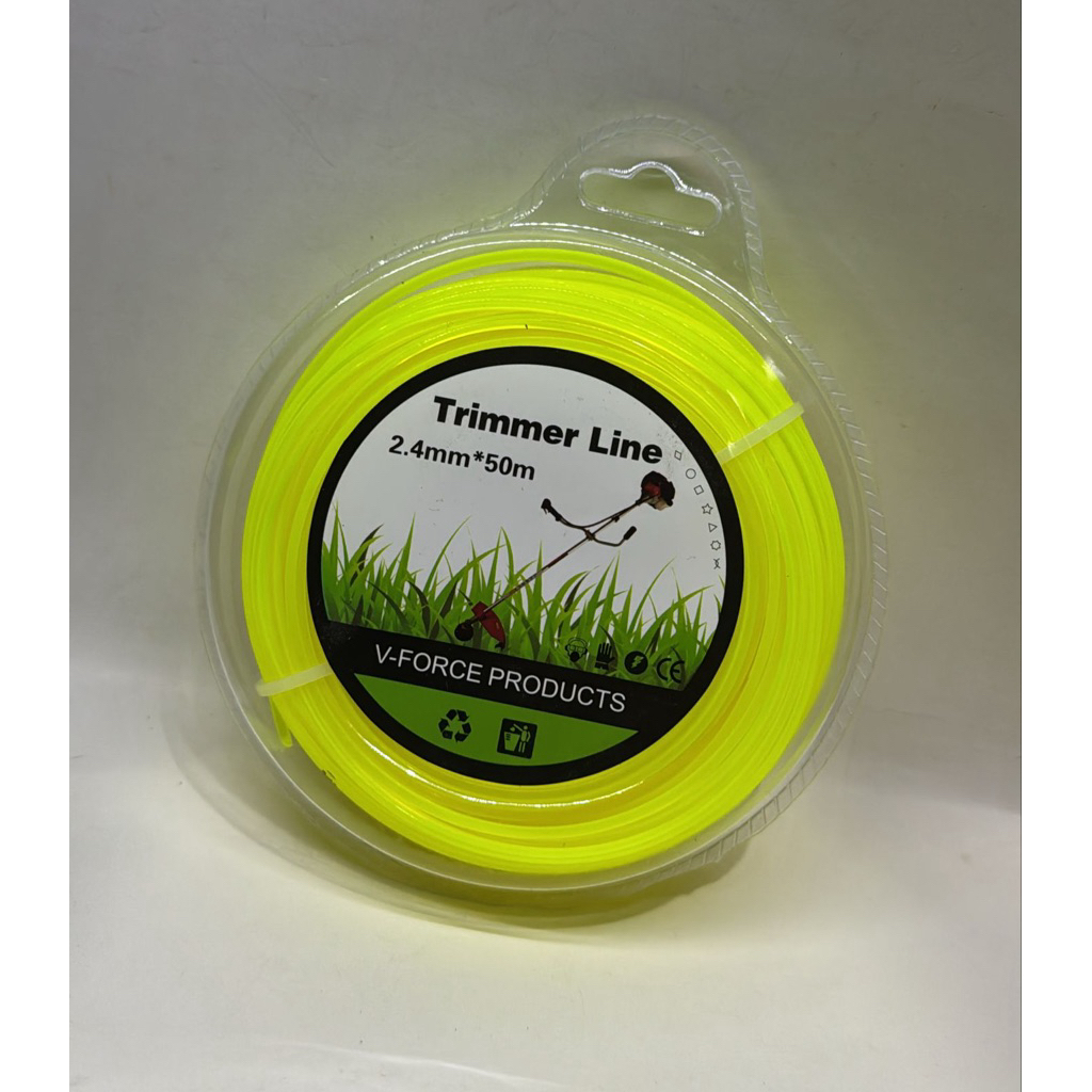 Jual V-FORCE, Tora, Kaida Trimmer Line 2.4mm x 50m & 2.6mm x 20m Tali ...