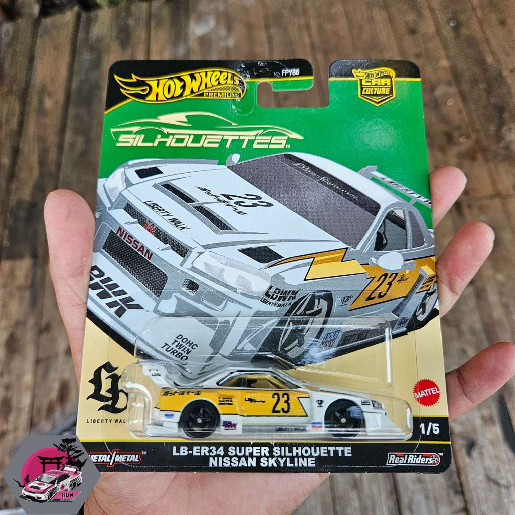 Jual Hot Wheels Silhouette LB-ER34 Nissan Skyline Super Premium R34 Pop ...