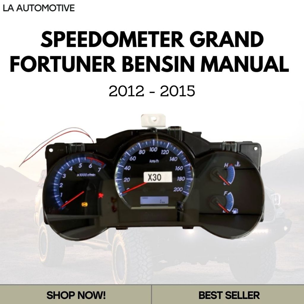 Jual SPEEDOMETER GRAND FORTUNER BENSIN MANUAL 2012-2015 | Shopee Indonesia