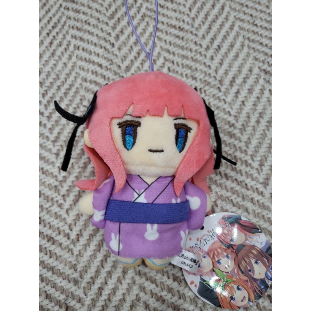 Jual Boneka Ganci Anime Gotobun no hanayome & Cewek Random | Shopee ...