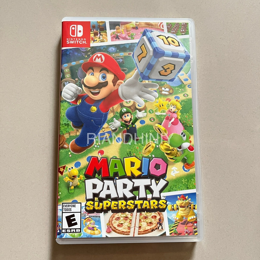 Jual [Second] Mario Party Superstars Nintendo Switch Catridge | Shopee ...