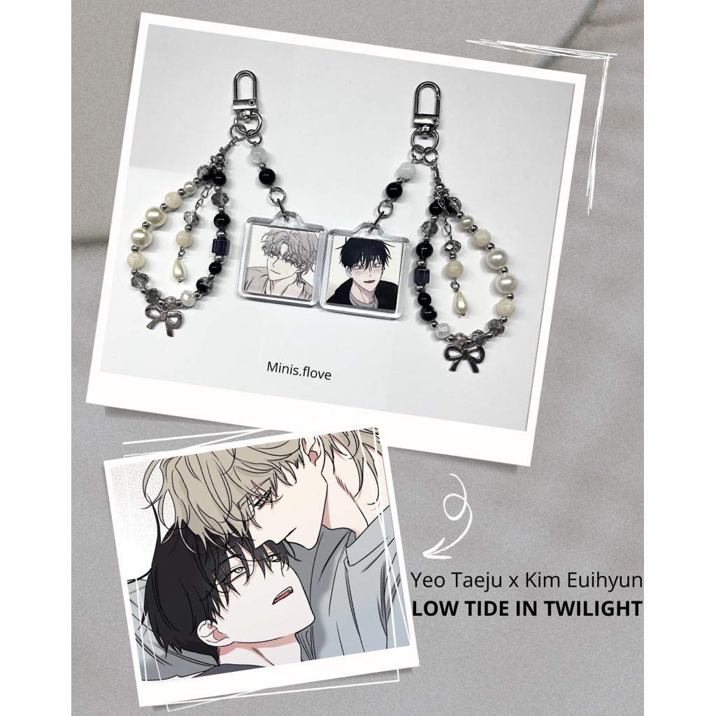 Jual LOW TIDE IN TWILIGHT TWO SIDED KEYCHAIN / Yeo Taeju X Kim Euihyun ...