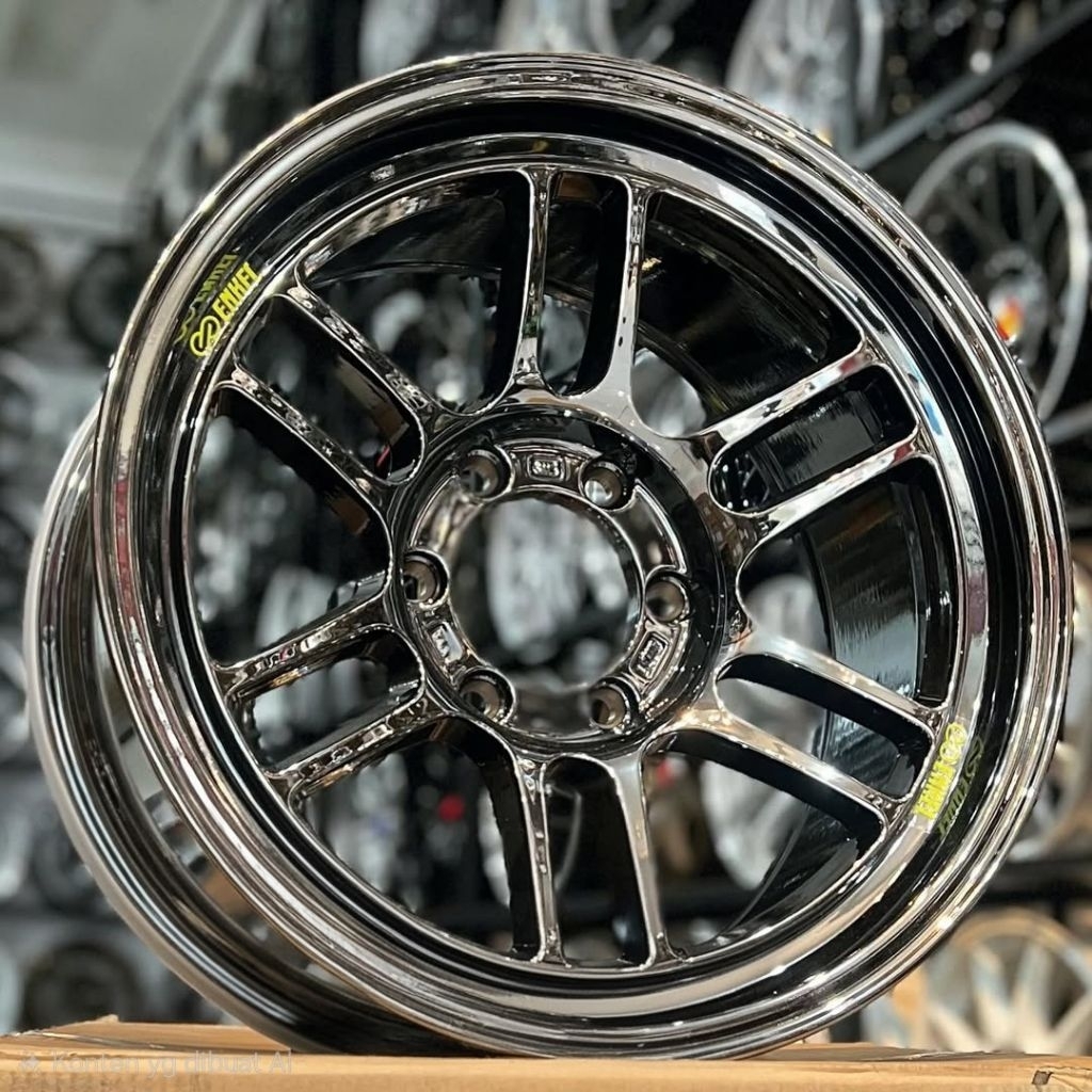 Jual velg racing ring 18 ENKEI RPT BLACK CROME R18 velg mobil Fortuner ...