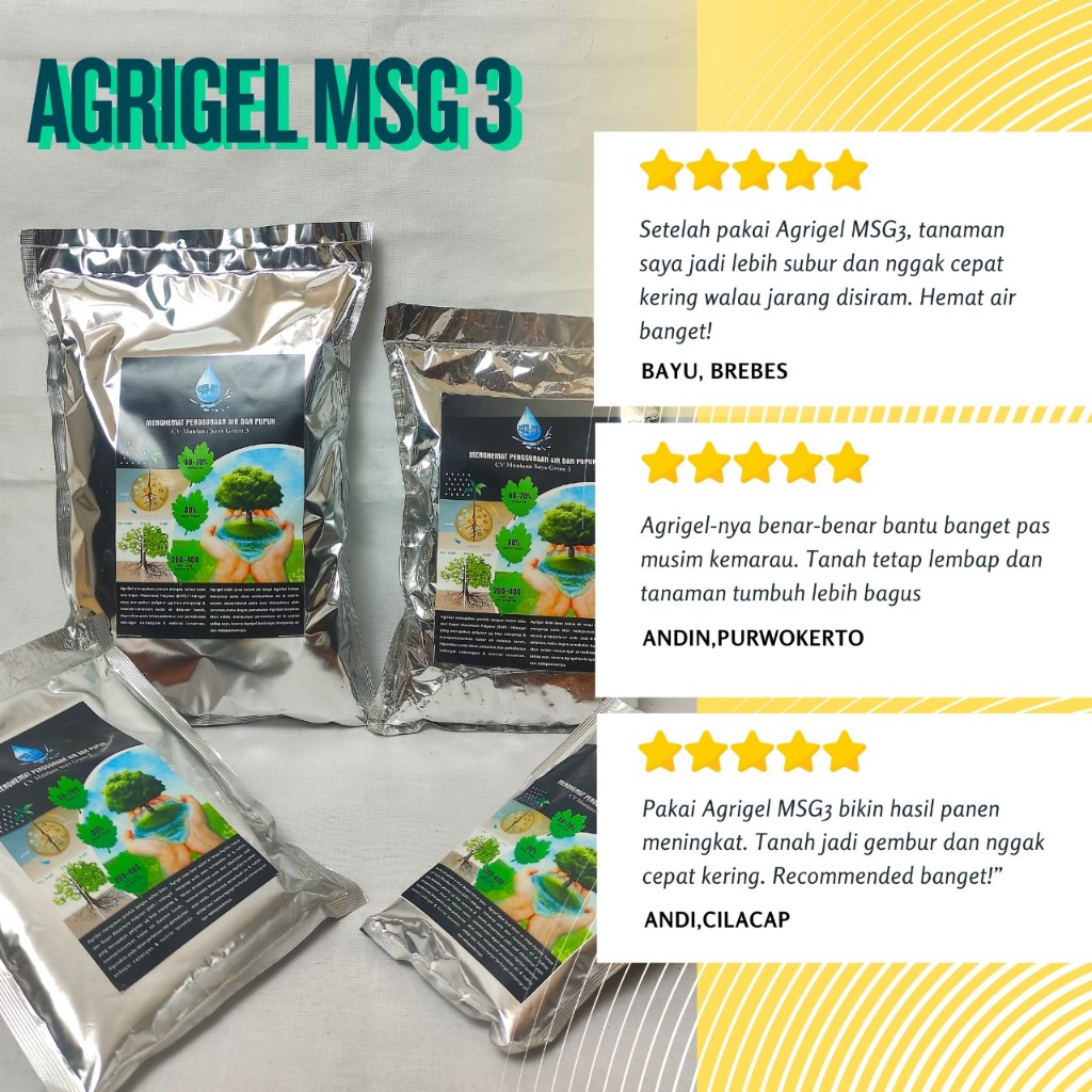 Jual Super Absorbent Polymer / Agrigel / hidrogel / hydrogel / SAP 25 ...