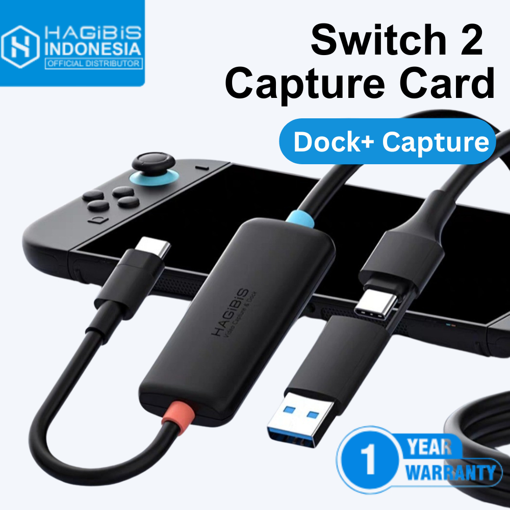 Jual Hagibis USB3.0 Video Capture Card with 100W PD USB C to USB A/USB ...