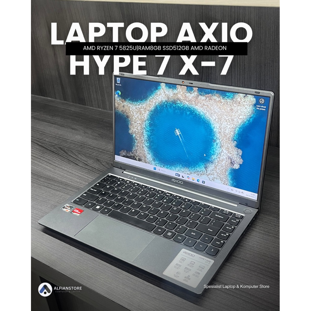 Jual LAPTOP AXIO HYPE 7 X-7 AMD RYZEN 5 5820U RAM8GB SSD512GB | Shopee ...