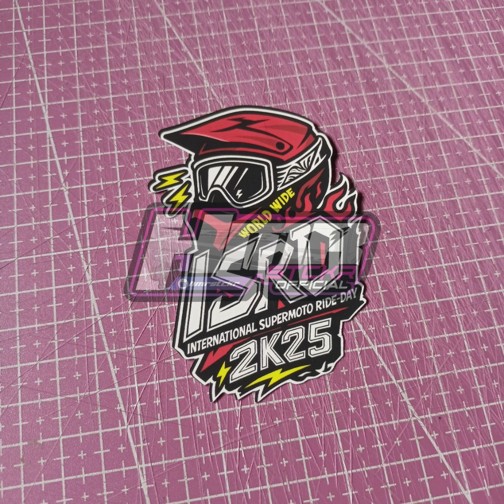 Jual stiker isrd Supermoto Indonesia | Shopee Indonesia