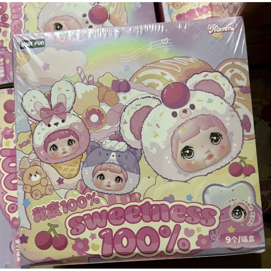 Jual Blind Box Nommi V9 100% Sweetness Series Plush | Shopee Indonesia