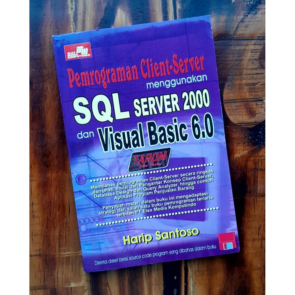 Jual PEMROGRAMAN CLIENT-SERVER Menggunakan SQL Server 2000 dan Visual ...