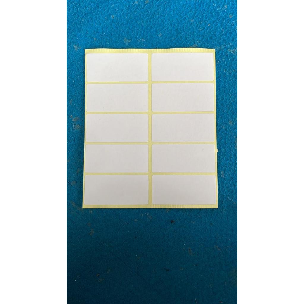 Jual LABEL NAMA UNDANGAN PERNIKAHAN - LABEL NAMA READY STOCK 25 x 55 MM ...