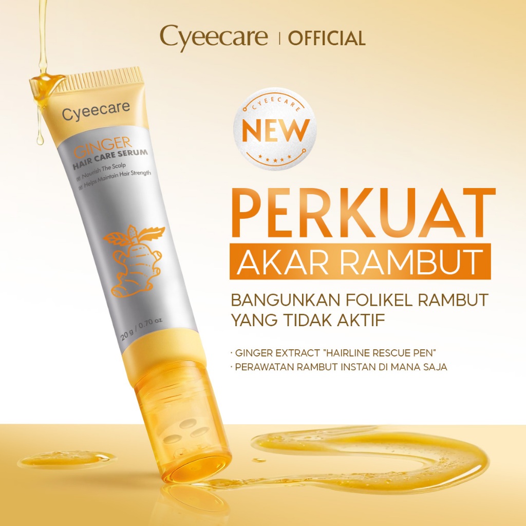 Jual Cyeecare Ginger Hair Care Serum 20g | Shopee Indonesia