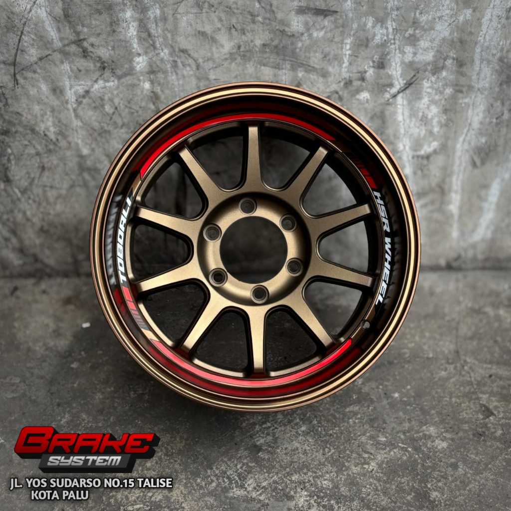 Jual Vleg Mobil Racing HSR TOBOALI R17 Lubang 6, Celong Cocok Buat ...
