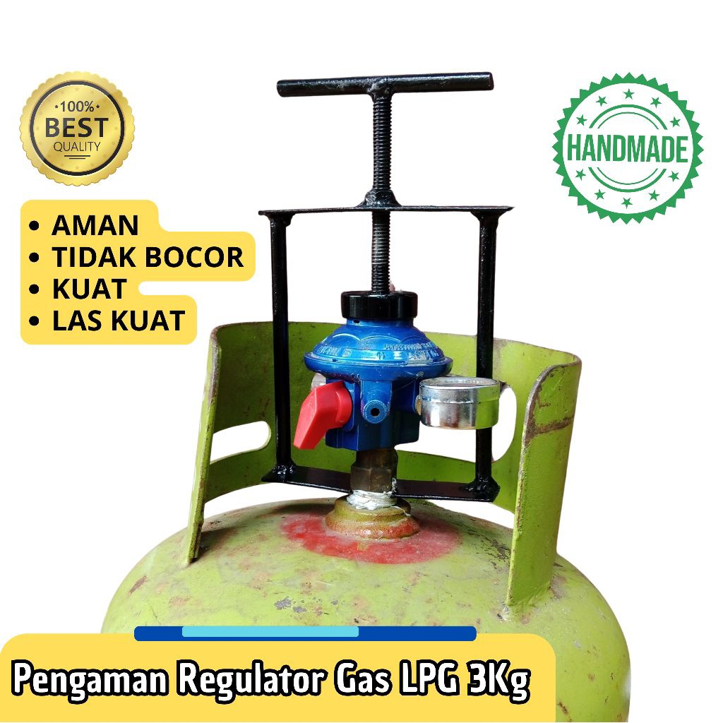 Jual ALAT PENGAMAN REGULATOR GAS LPG 3 Kg | Shopee Indonesia