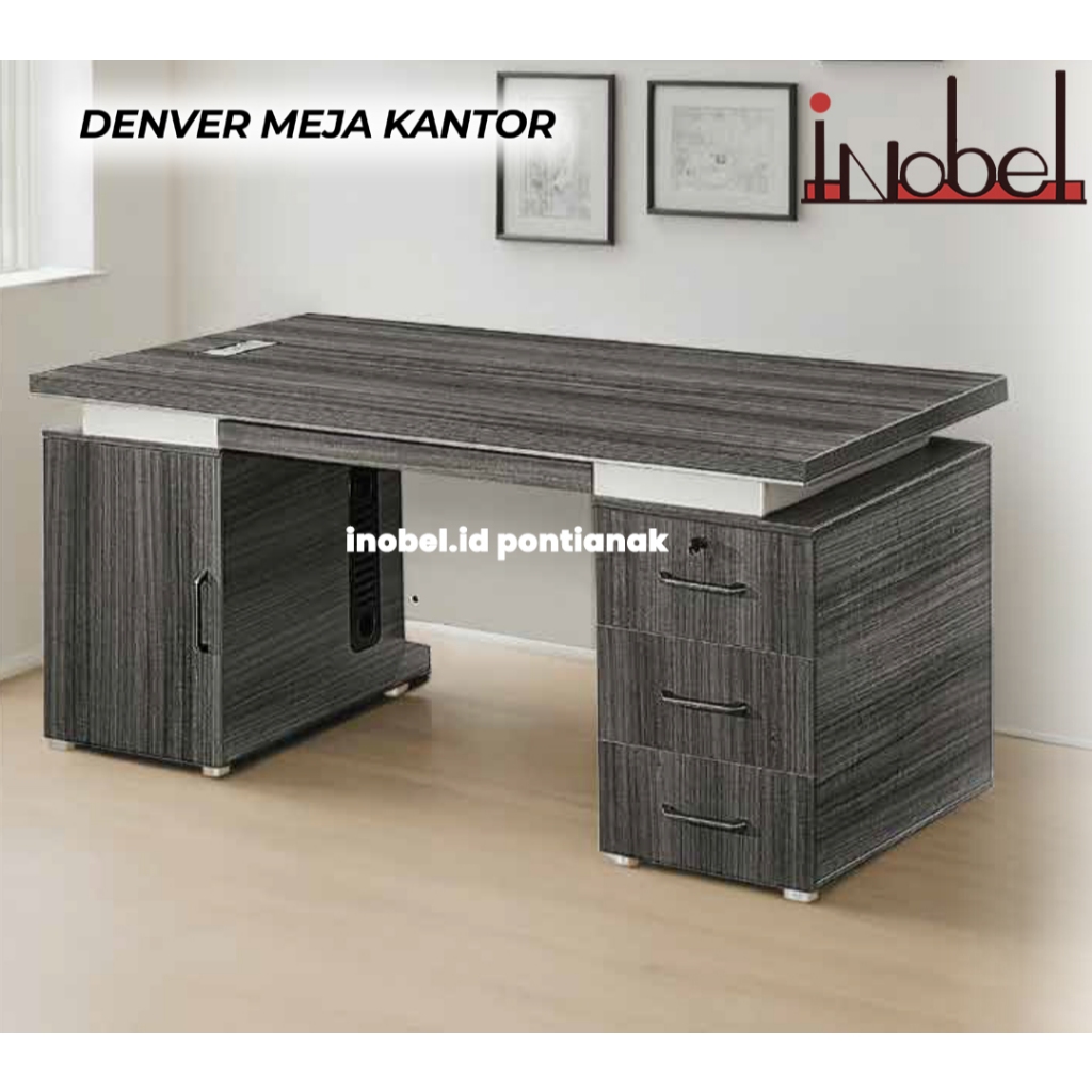 Jual Meja Kerja Kaki Besi - Meja Direktur - Meja Kantor WF Denver