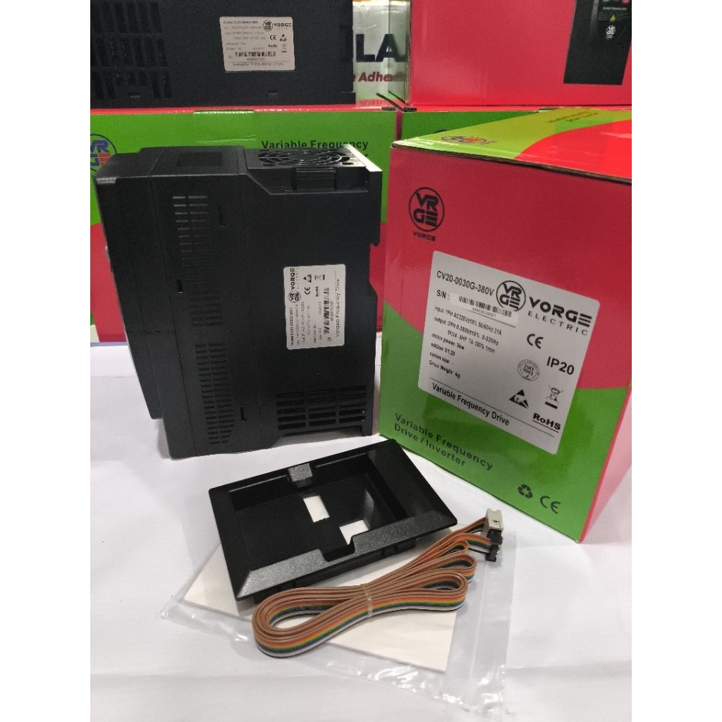 Jual Motor Inverter CV20-0030G-380v 3KW AC 220V 1P - 380V 3P Single ...