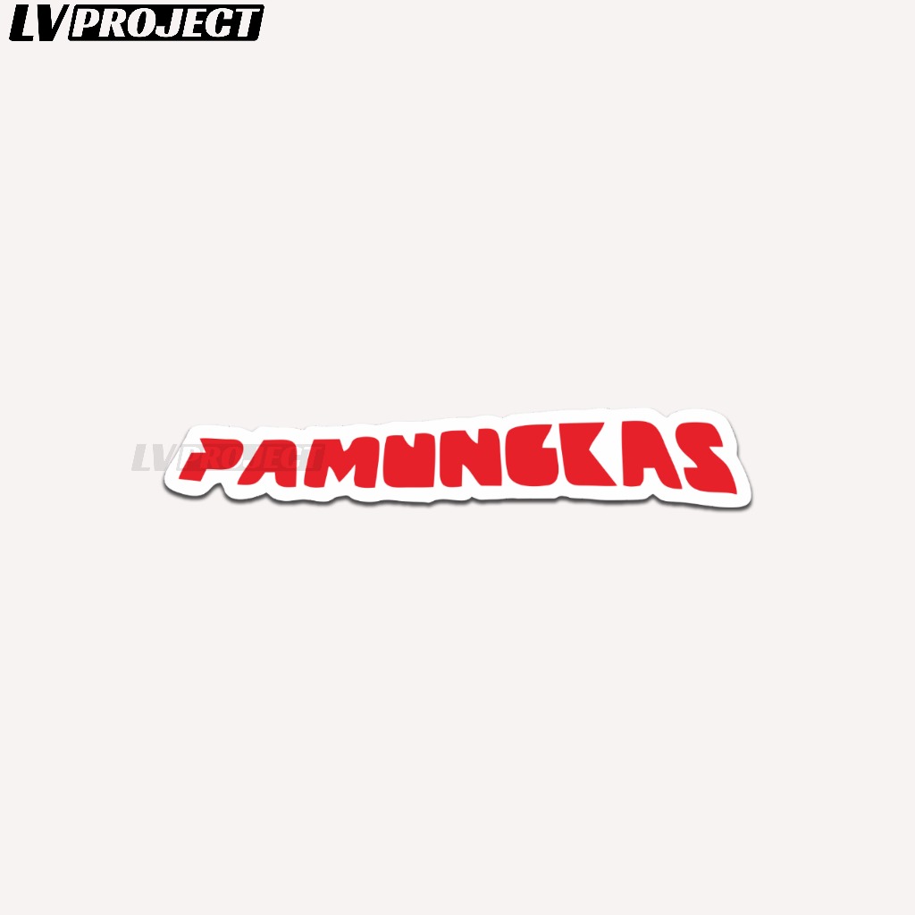 Jual Stiker Pamungkas Vinyl Glossy Satuan Tahan Air Sticker Cutting ...